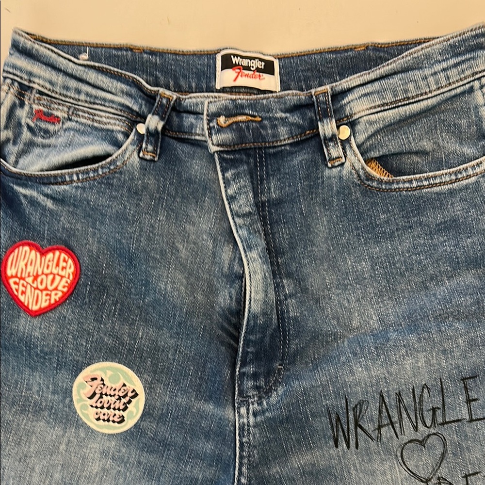 Wrangler Blue High Rise Women Jeans